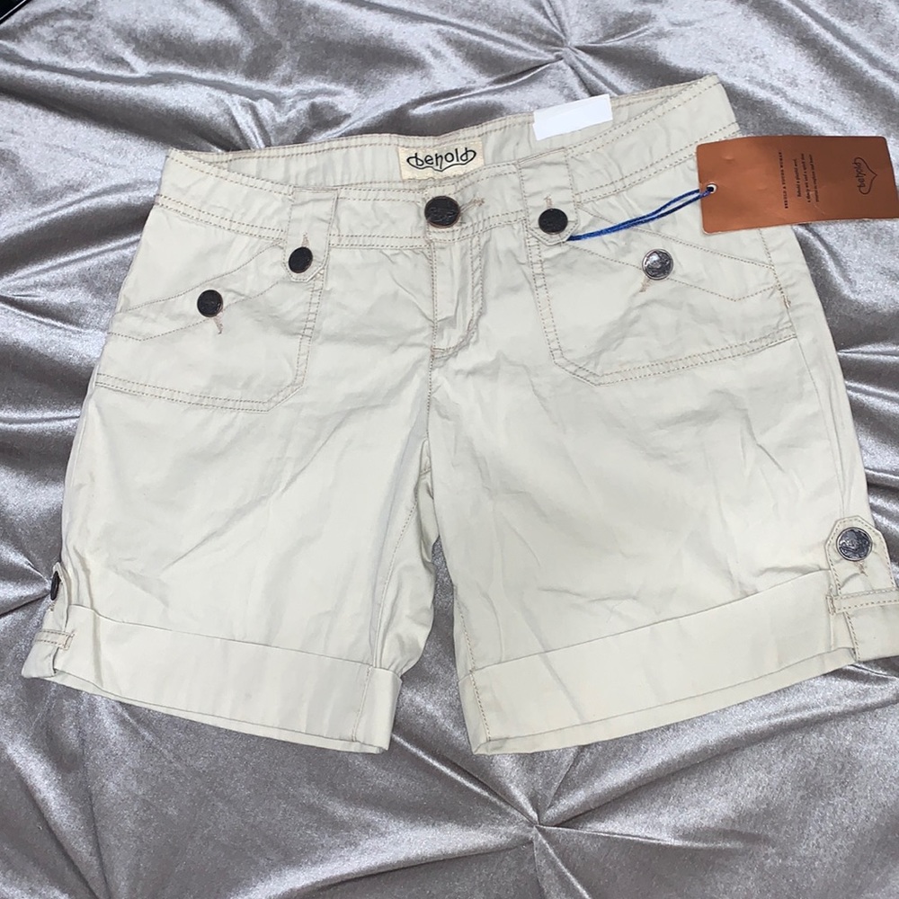 Beige Bermuda Shorts (Cargo Style) Size 9